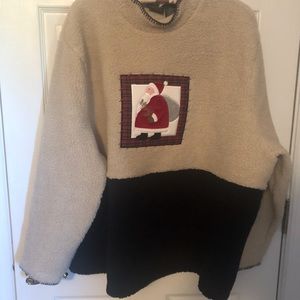 C&B Sport Woman Fleece Holiday Sweater Sweatshirt